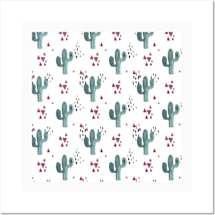 Cactus Patterns Posters and Art